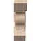 Ekena Millwork Funston Slat Smooth Bracket w/ Offset Brace, Douglas Fir, 7 1/2"W x 20"D x 24"H BKT0806X20X24FST06SDF - alternate 4